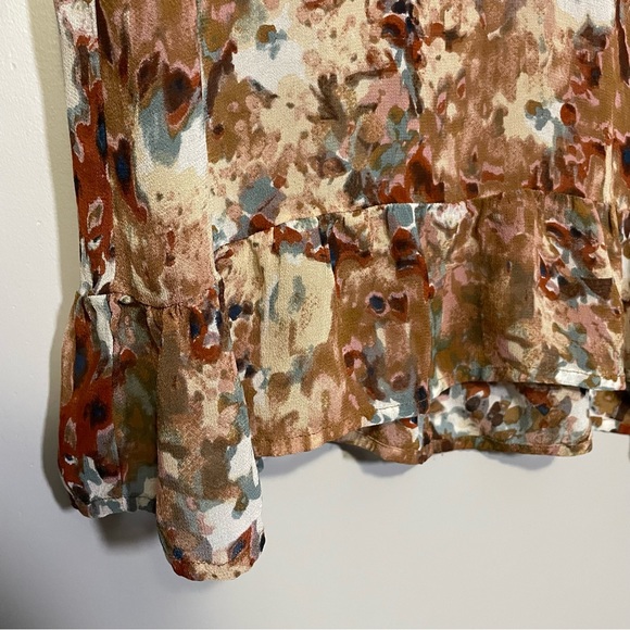 CREAM Clothing Sheer Long Sleeve Blouse - Size‎ 38 - Picture 8 of 11